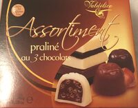 Assortiment praliné au 3 chocolats