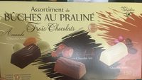 Assortiment de Bûches au praliné