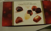 Sélection de chocolats belges