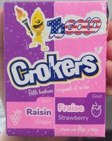 Crokers raisin et fraise