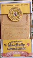 Gaufrette Double Fourrage Parfum Framboise