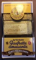 Gaufrette parfum Chicorée