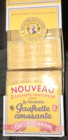 La veritable gaufrette amusante parfum framboise