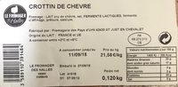 Crottin de chèvre