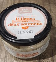 Rillettes aux deux saumons