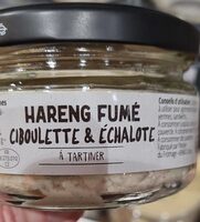 Rillettes Hareng fumé Ciboulette et échalote