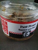 Pâte Picard - terrine pur porc