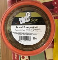 Bœuf Bourguignon, Pommes de Terre en Grenaille