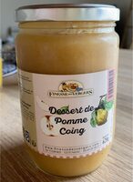 Dessert de pomme coing