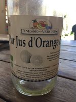Pur jus d’orange bio
