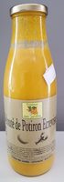 Velouté de potiron écrevisses