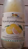 Pur jus de pamplemousse blanc