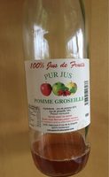 Pur jus pomme groseille