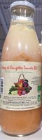 Potage courgettes tomates bio