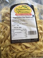 Tagliatelles aux oeufs frais