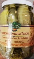 Cornichons Manhattan Tranchés