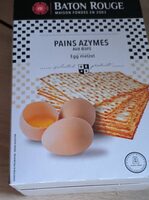 Pains azymes