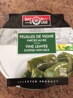 Feuilles de vigne farcies au riz