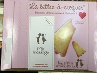 La lettre-à-croquer - Biscuits délicieusement timbrés !