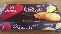 Les Broyes du Poitou citron