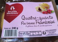 Quatre quarts pur beurre framboise