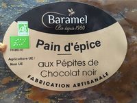 Pains d'épice aux pépites de chocolat noir
