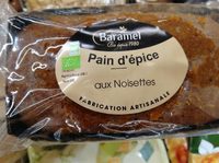 Pain d'epice aux noisettes