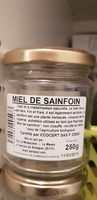 Miel de sainfoin