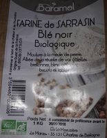 Farine de sarrasin blé noir biologique