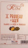 Pruneau d'Agen fourré a la crème de pruneaux