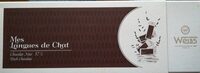 Mes langues de chat – Chocolat noir 57 %