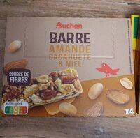 Barre amande cacahuète & miel