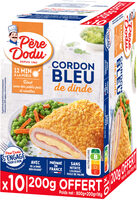 Cordon bleu de dinde