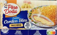 Escalope cordon bleu double cheese
