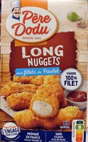 Long nuggets aux filets de poulet