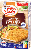 Escalope extra fine de poulet panée