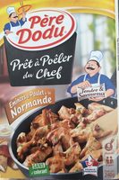 Prêt à poêler du chef émincés de poulet à la Normande