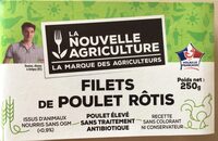 Filets de poulet rotis