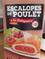 Escalopes de poulet à la bolognaise x10