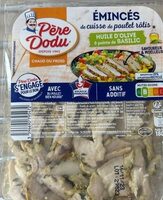 Émincés de cuisse de poulet rôtis huile d'olive & basilic