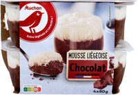 Mousse liégeoise au chocolat