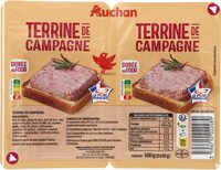 Terrine de campagne dorée au four