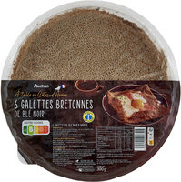6 Galettes Bretonnes de blé noir