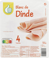 Blanc de Dinde x 4 tranches