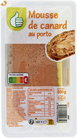 Mousse de canard au porto