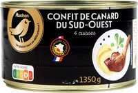 Confit De Canard du sud-ouest 4 cuisses