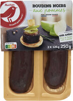 Boudins noirs aux pommes