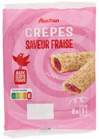 Crêpes saveur fraise