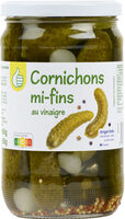 Cornichons mi-fins au vinaigre