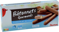 Bâtonnets gourmands chocolat au lait